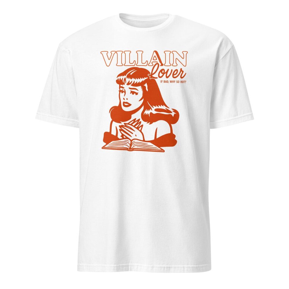 Villain Lover Bookish Shirt Dark Romance Tee Book Lover Shirt Morally Grey Book